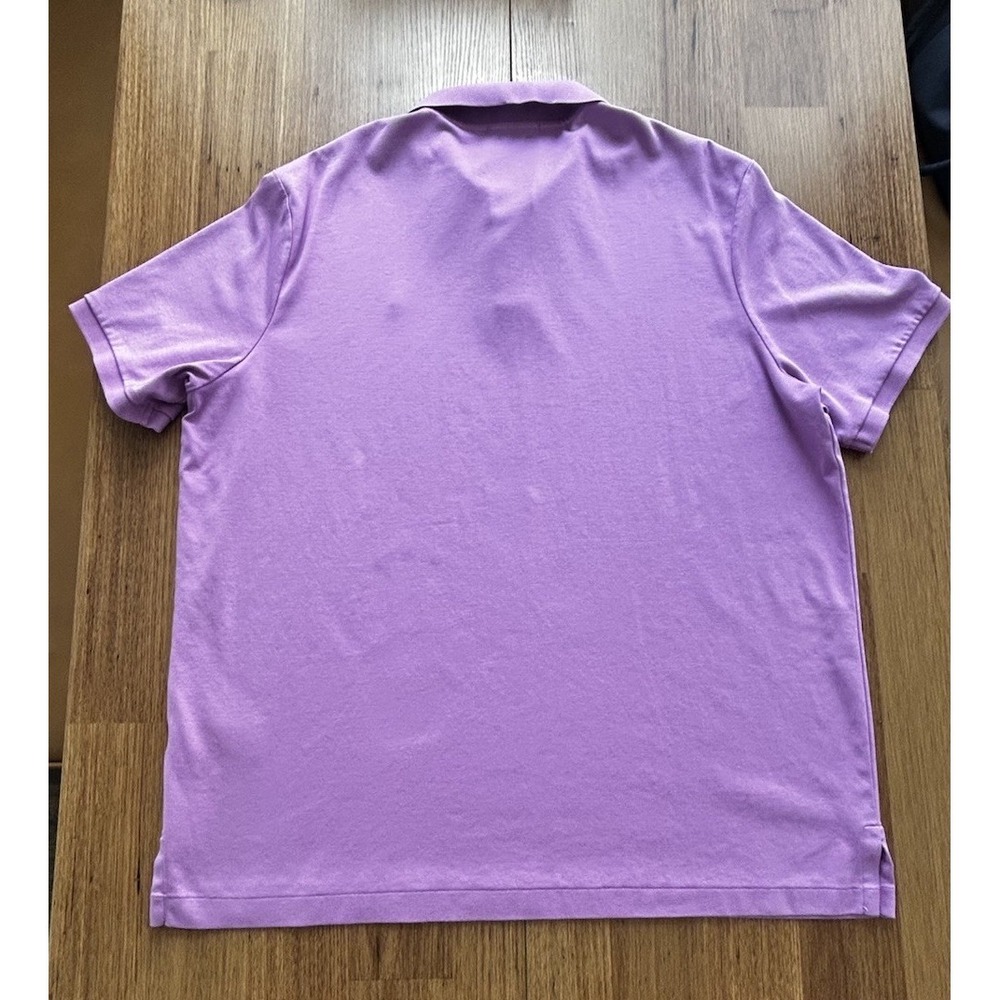 Polo Ralph Lauren‎ Classic Fit Purple Polo Shirt Mens XL Short Sleeve Cotton - Picture 5 of 11